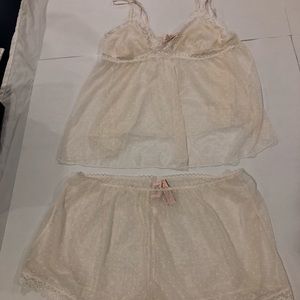 VICTORIA’S SECRET NWT Sexy Sheer silky pajama set
